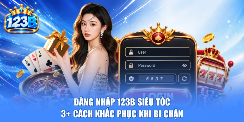 Đăng Nhập 123b Siêu Tốc | 3+ Cách Khắc Phục Khi Bị Chặn