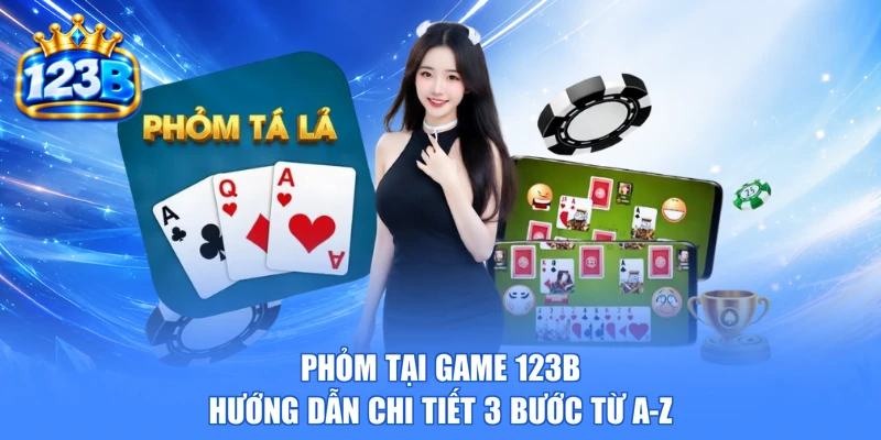 Phỏm Tại Game 123b | Hướng Dẫn Chi Tiết 3 Bước Từ A-Z